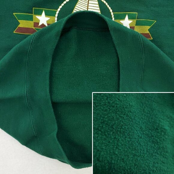 Newport Rhode Island Vintage Sweatshirt 90s Puffy Print Sailboat USA Medium - Picture 11 of 15